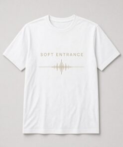 Alternative view of Soft Entrance Sound Wave Unisex T-Shirt